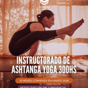 Instructorado Ashtanga Yoga 300hs